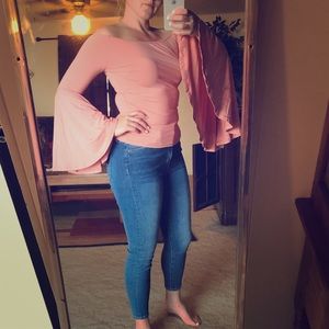 Pink top